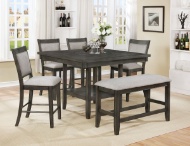 Picture of Fulton Gray  5 PC Counter Height Dining Room