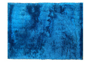 Vibrant Turquoise Shag Rug