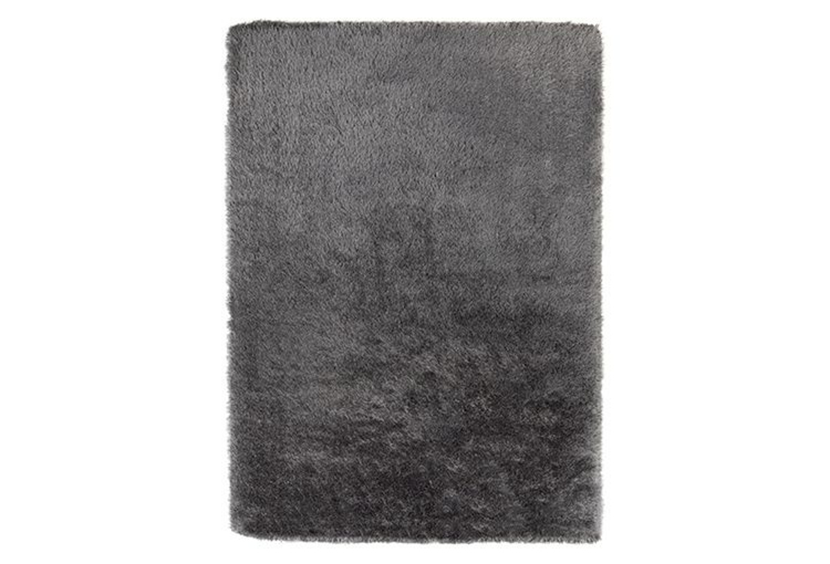 Silver Grey Shag Rug