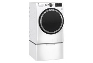 Picture of GE Front Load Washer & Dryer with Pedestal