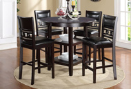 Picture of Gia Ebony 5 PC Counter Height Dining Room