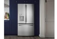 Picture of GE 25.6 CU. FT. Fingerprint Resistant French-Door Refrigerator