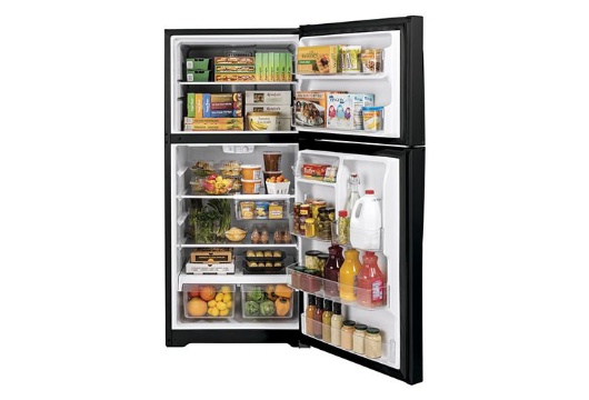 Picture of GE 22 CU. FT. Black Refrigerator