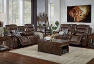 Picture of Royce Reclining Sofa with Dropdown Table