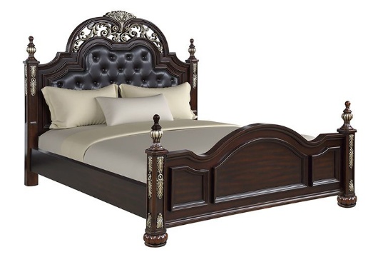 Picture of Maximus Cherry 5 PC Queen Bedroom