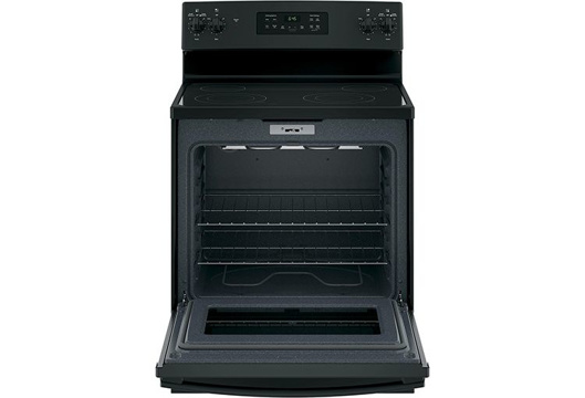 Picture of GE Black Self Clean Smooth Top Range