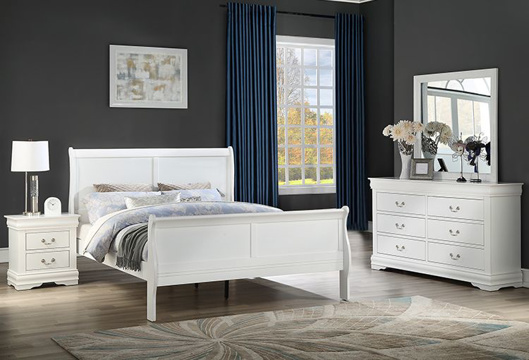 Picture of Kelsey White Dresser & Mirror