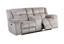 Picture of Phoenix Beige Reclining Console Loveseat