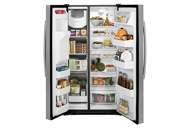 Picture of GE 25.3 CU. FT. Side-by-Side Refrigerator