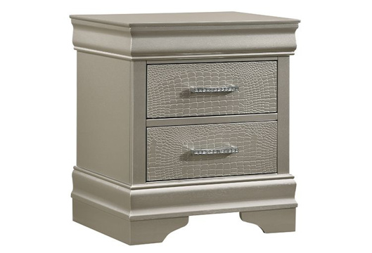 Picture of Amalia Metallic Nightstand