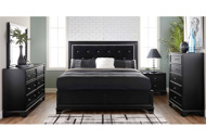 Picture of Brooklyn Black 5 PC Queen Bedroom