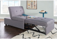 Picture of Dozer Grey Convertible Sleeper Chair