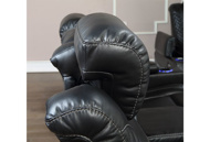 Picture of Transformer Black Power Reclining Sofa with LED Lights