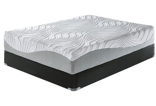 Picture of Ashley Sleep 12" Memory Foam Twin Mattress & Low Profile Boxspring