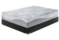 Picture of Ashley Sleep 12" Memory Foam Queen Mattress & Low Profile Boxspring