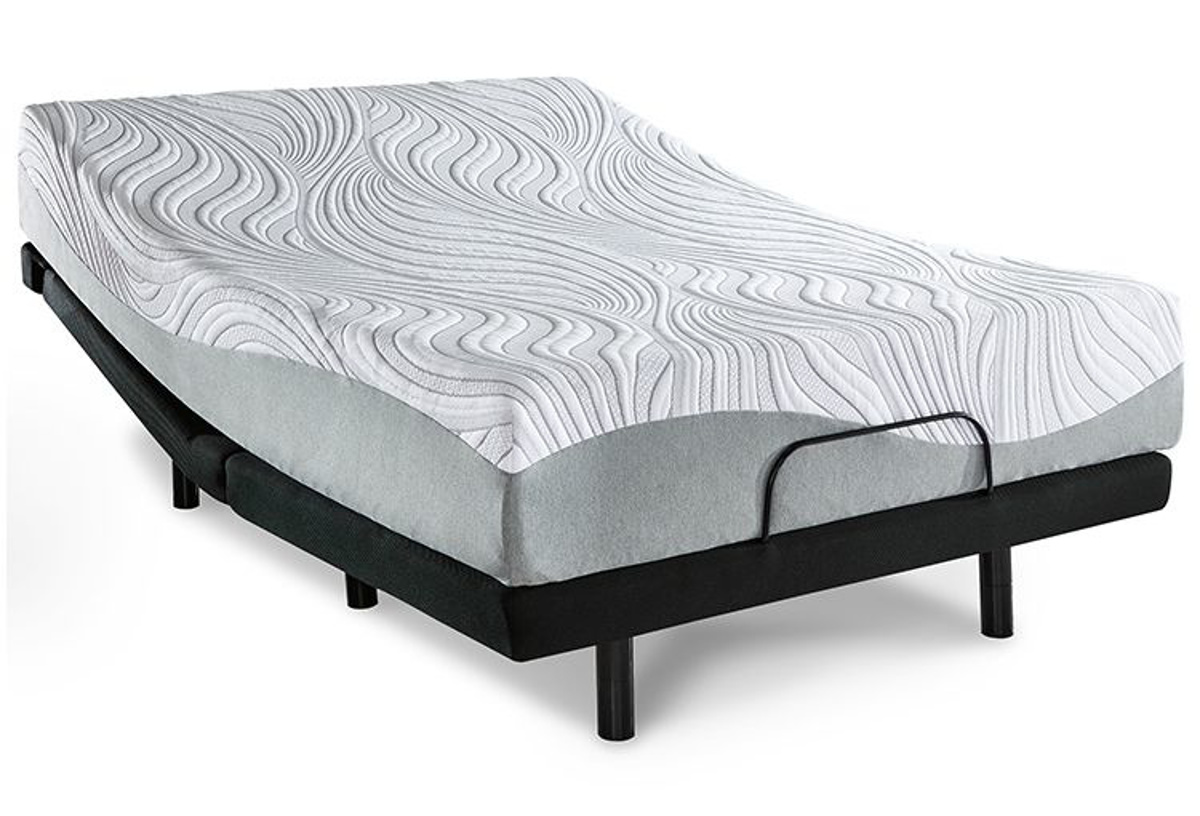 Picture of Ashley Sleep 12" Memory Foam Queen Mattress & Adjustable Foundation