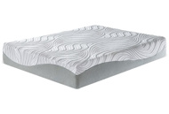 Picture of Ashley Sleep 12" Memory Foam King Mattress & Low Profile Boxspring