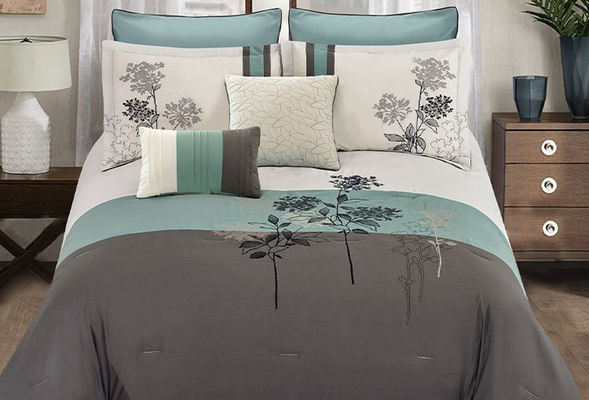 Picture of Evelyn 8 PC Comforter Set