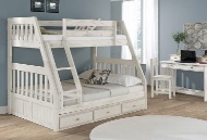 Picture of Madison White Wash Twin/Full Bunkbed