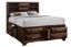 Picture of Anthem Tobacco Queen Storage Bed