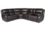 Picture of Princeton Brown Leather Power Reclining Sectional