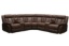 Picture of Roman Brown Reclining Sectional 