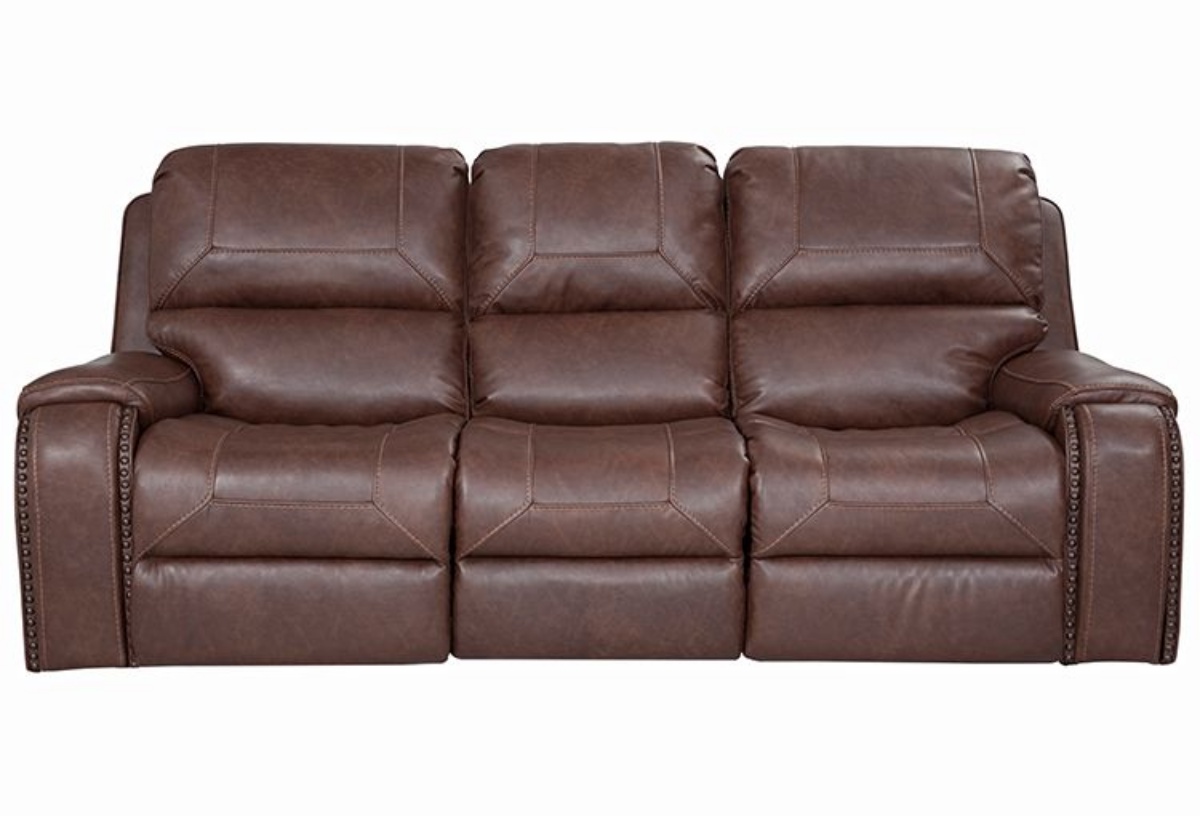 Picture of Roland Saddle Reclining Sofa With Drop Down Table