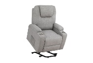 Picture of Beau Grey Lift Recliner With Heat & Massage