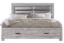 Picture of Meadows Grey Queen Upholstered Bed With Storage