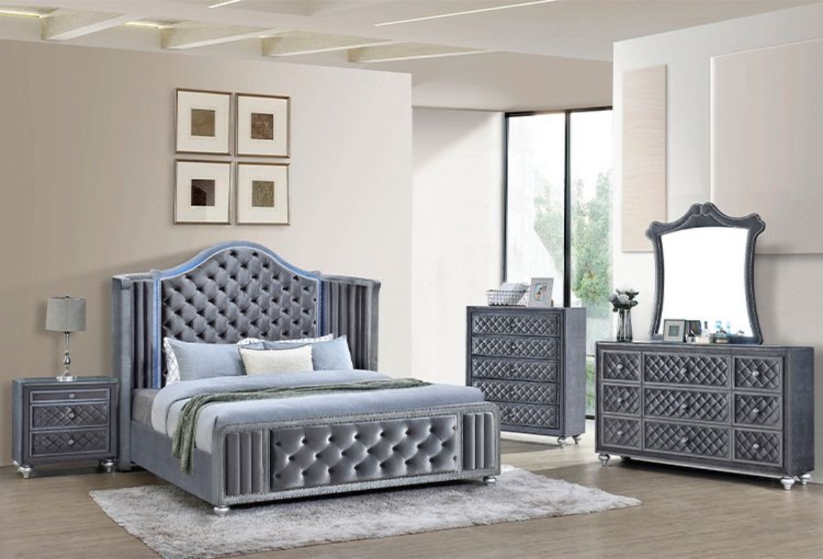 Picture of Cameo Grey 5 PC King Bedroom