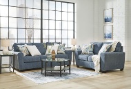 Picture of Cashton Blue Sofa