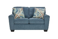 Picture of Cashton Blue Loveseat