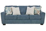 Picture of Cashton Blue Sofa & Loveseat