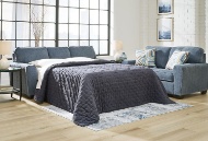 Picture of Cashton Blue Sleeper Sofa