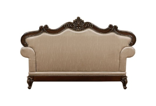 Picture of Dynasty Gold Wood Trim Loveseat