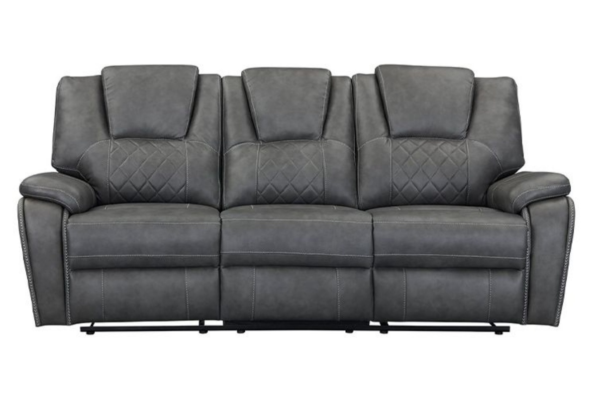 Picture of Diamante Grey Reclining Sofa