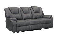 Picture of Diamante Grey Power Reclining Sofa