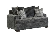 Picture of Collette Charcoal Sofa & Loveseat