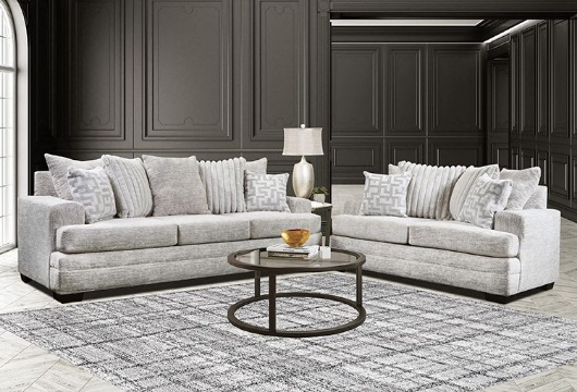 Picture of Collette Oyster Sofa & Loveseat