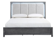 Picture of Odessa Grey 3 PC Queen Bed with LED Lights