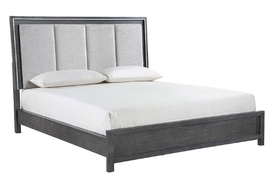 Picture of Odessa Grey 3 PC King Bed with LED Lights