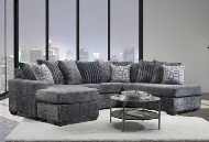 Picture of Collette Charcoal Sectional