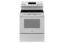 Picture of GE White Electric Range with Self-Clean
