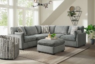 Picture of Deville Grey Ottoman