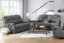 Picture of Diamante Grey Reclining Sofa & Console Loveseat