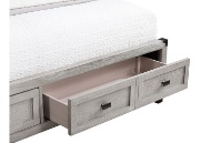 Picture of Weston Grey 3 PC Queen Storage Bookcase Bed