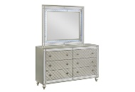 Picture of Cristian Champagne Dresser & Mirror