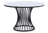 Picture of Hayley Black/White Dining Table