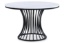 Picture of Hayley Black/White Dining Table