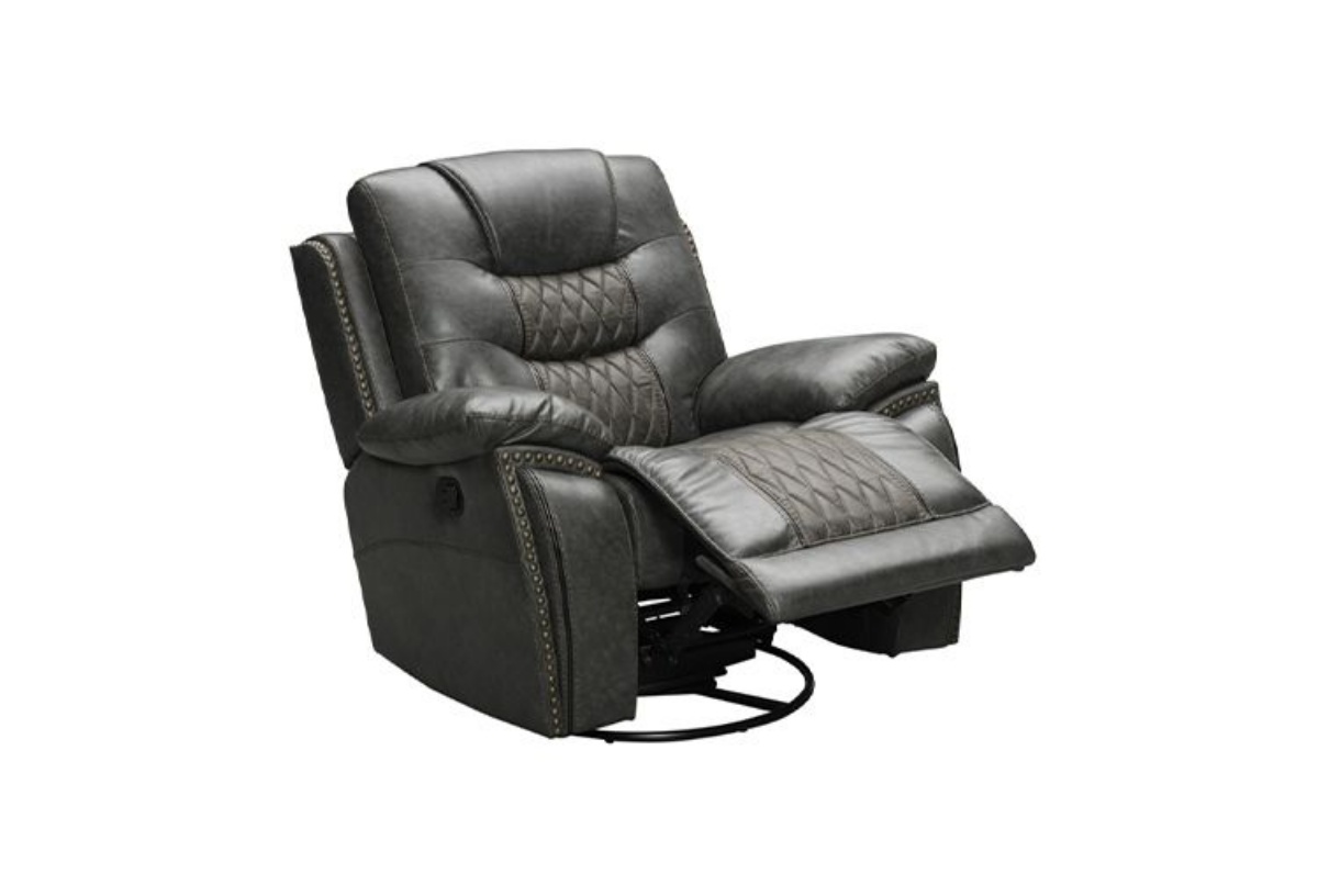 Picture of Royce Grey Swivel Glider Recliner